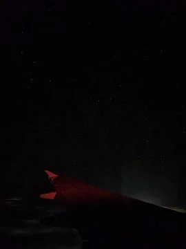 Flight under stars Stock Photos