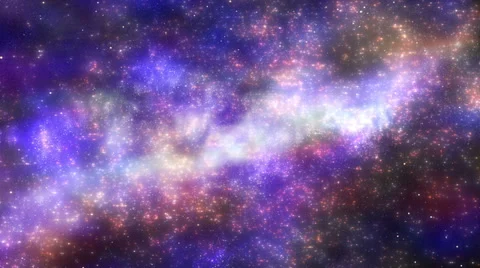 Flight into the universe Stock-Footage 36259277