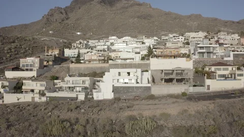 Flight from the villa. Playa de Las Americas 4 Video stock 128235003