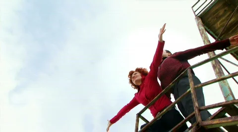 Flightplan at a height Video stock 805693