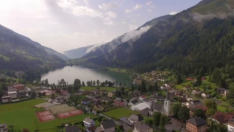 Flights over the Austrian 動画素材 86097821