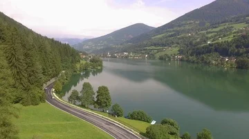 Flights over the Austrian 動画素材 86097842