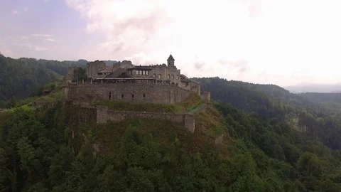 Flights over the Austrian 動画素材 86097868