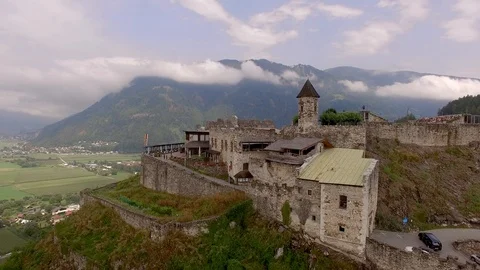 Flights over the Austrian 動画素材 86097884