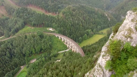 Flights over the Austrian 動画素材 86098016