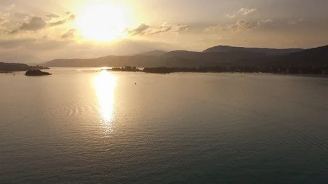 Flights over the Austrian 動画素材 86098021