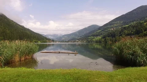 Flights over the Austrian 動画素材 86098046