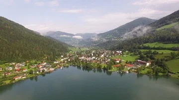 Flights over the Austrian 動画素材 86098064