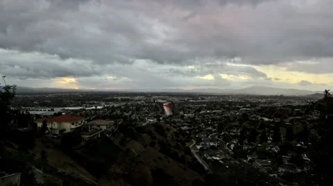 FlightSundown Stock Footage 32272733