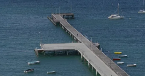 Flinders Pier In Melbourne Stock Footage 316682211
