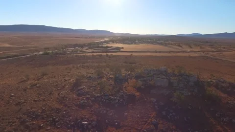 Flinders Ranges epic drone 4k Stock Footage 262521729