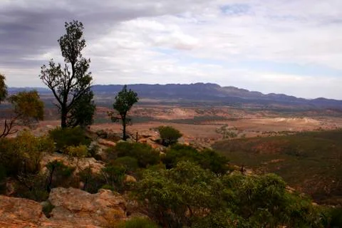 Flinders Ranges Landscape Stock Photos