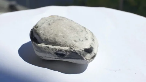 Flint Gemstones Sample Stock Footage 93866441