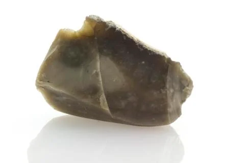 Flint stone isolated Stock Photos