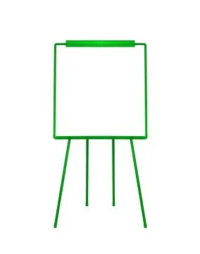 Flip chart isolated Stock Photos