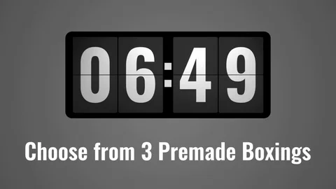 flip clock after effects download