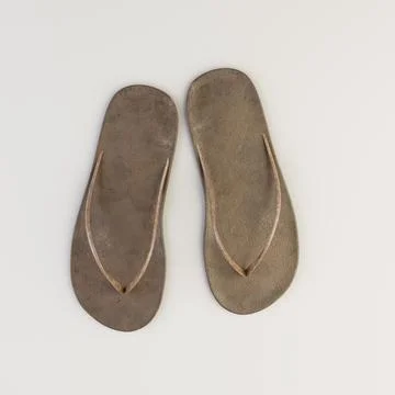 Flip flop isolated on white background Stock Illustration