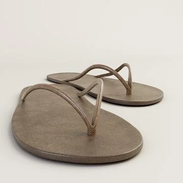 Flip flop isolated on white background Stockillustratie