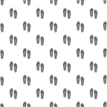Flip flop pattern vector 스톡 일러스트