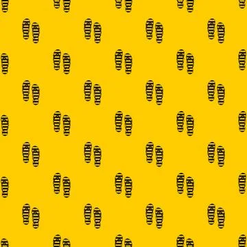 Flip flop pattern vector 스톡 일러스트