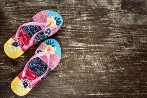 Flip flop sandals Stock Photos