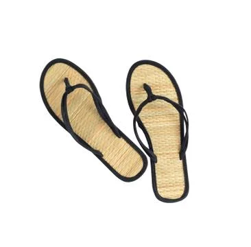 Flip flop on white Stock Photos