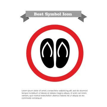 Flip-flops 스톡 일러스트
