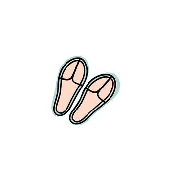 Flip flops isolated icon design, vector illustration graphic Stock Illustration