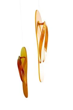 Flip flops isolated on white background Stock Illustration