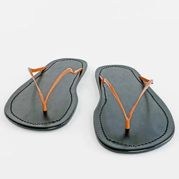 Flip flops isolated on white background Stock Illustration