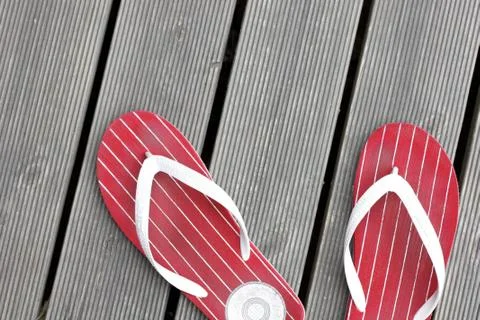Flip flops Stock Photos