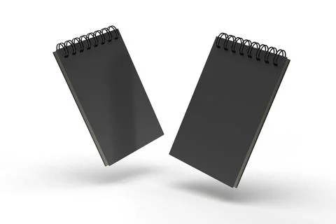 Flip note paper stationery Stock Photos