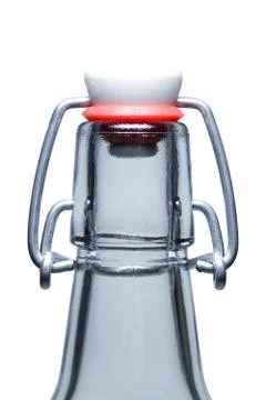 Flip-top bottle Stock Photos
