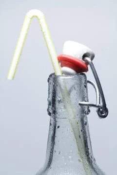 Flip-top bottle Stock Photos