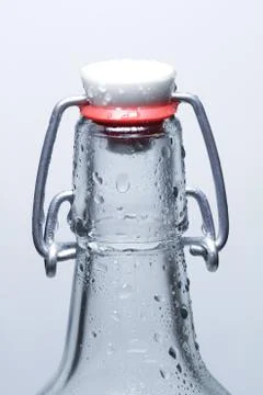 Flip-top bottle Stock Photos