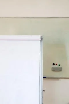 Flipchart and whiteboard Stock Photos