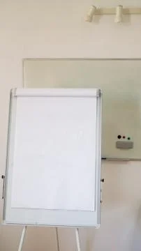 Flipchart and whiteboard Stock Photos