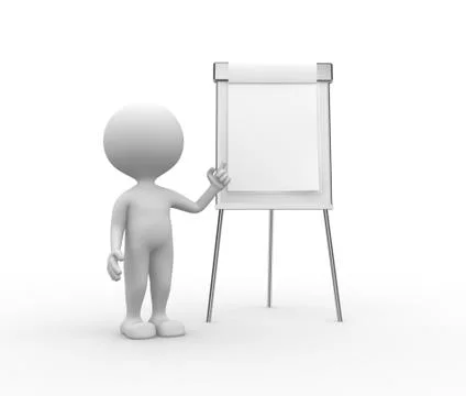 Flipchart Stock-Illustration