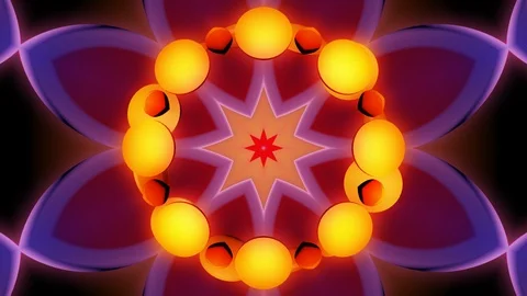 Flipped kaledia button Video stock 98226037