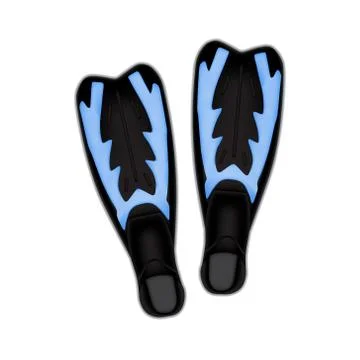Flippers Stock Illustration