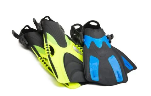 Flippers isolated Stock Photos