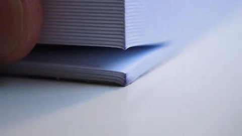 FLIPPING BOOK Stock Footage 104866834