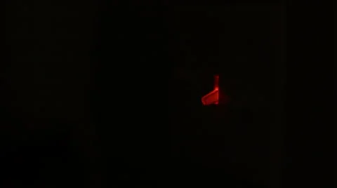 Flipping Lightswitch On Video stock 58744768