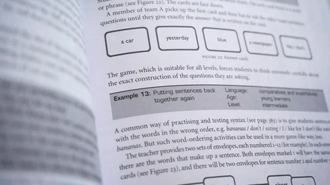 Flipping pages, close-up Stock Footage 100848873