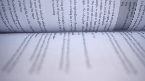 Flipping pages, close-up Stock Footage 100848916