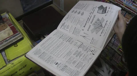 Flipping pages Stock Footage 39862224