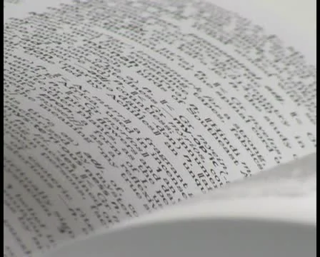 Flipping though dictionary V3 - PAL Video stock 12062678