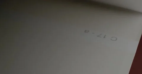 Flipping Through Colour Palette Papers Vídeo Stock 142133791