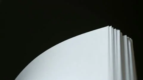Flipping Through Report Stock Footage 22778982