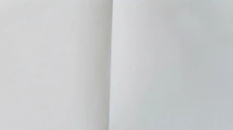 Flipping white pages Stock Footage 24473201